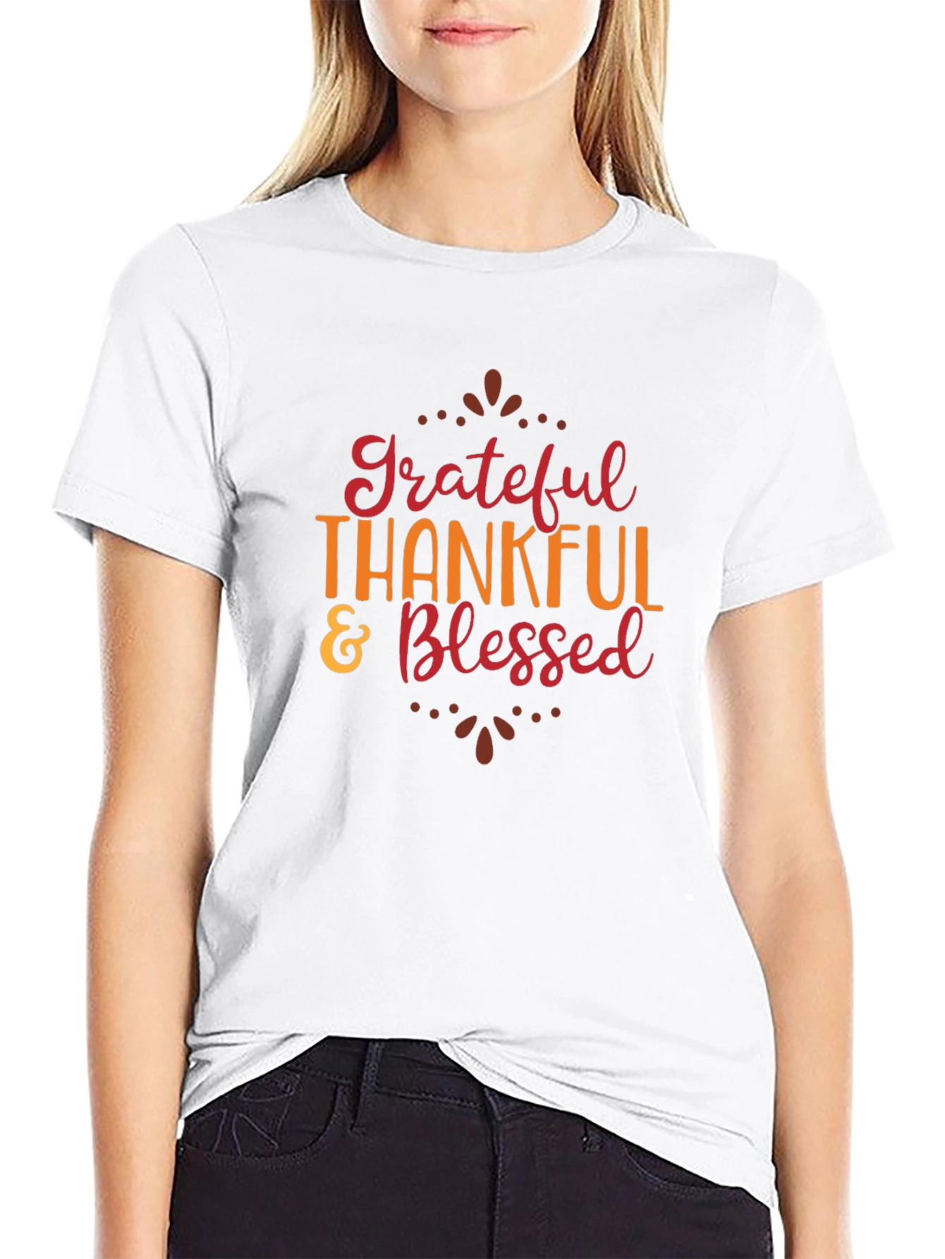 Grateful Thankful & Blessed T-Shirt