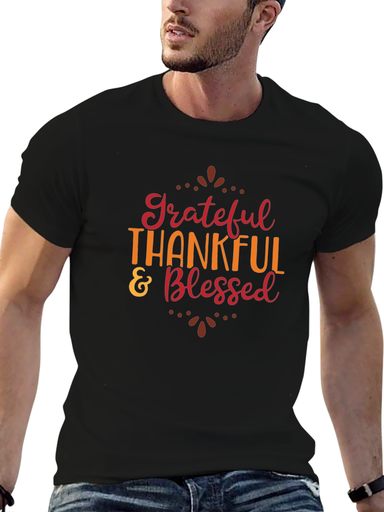 Grateful Thankful & Blessed T-Shirt
