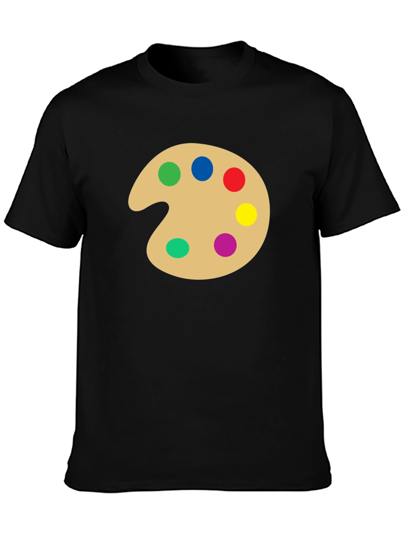 Artist Palette T-Shirt - Creative Design