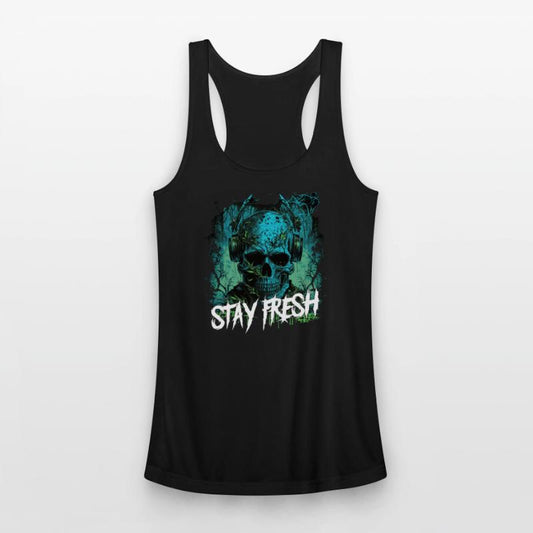 Zombie skull Disc Jockey