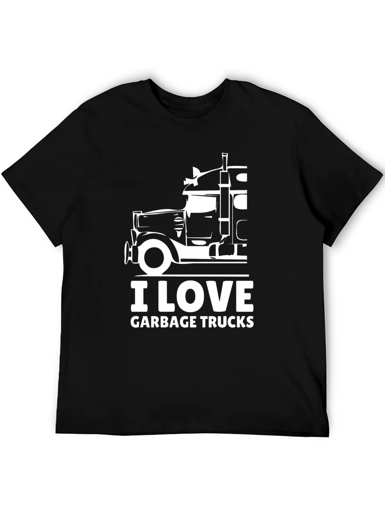 I Love Garbage Trucks T-Shirt