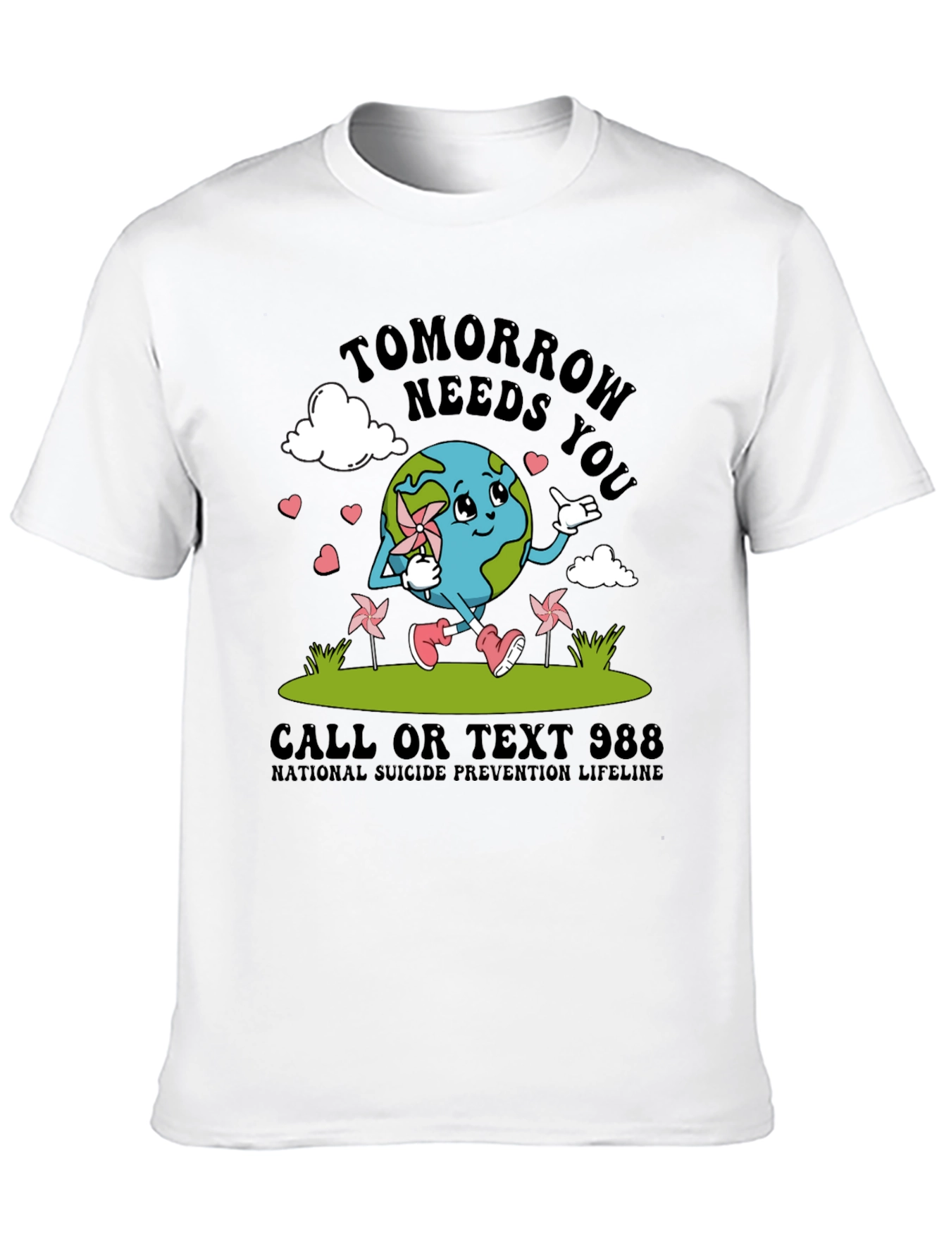 Tomorrow Needs You T-Shirt - Suicide Prevention