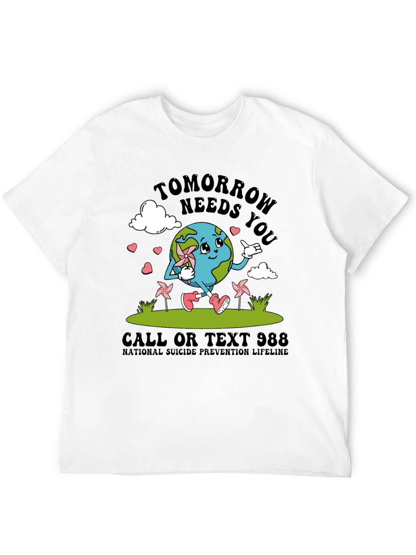 Tomorrow Needs You T-Shirt - Suicide Prevention