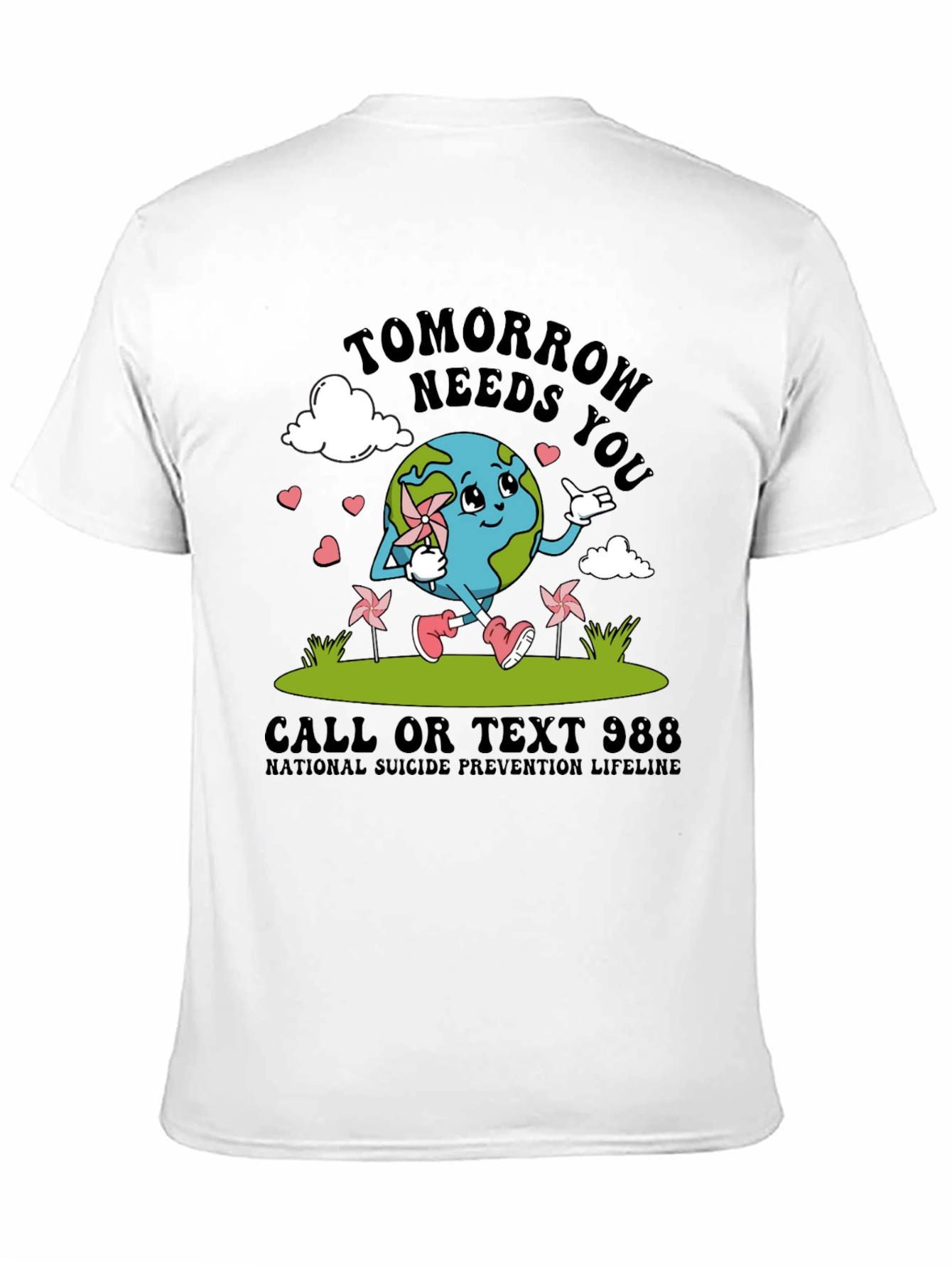 Tomorrow Needs You T-Shirt - Suicide Prevention