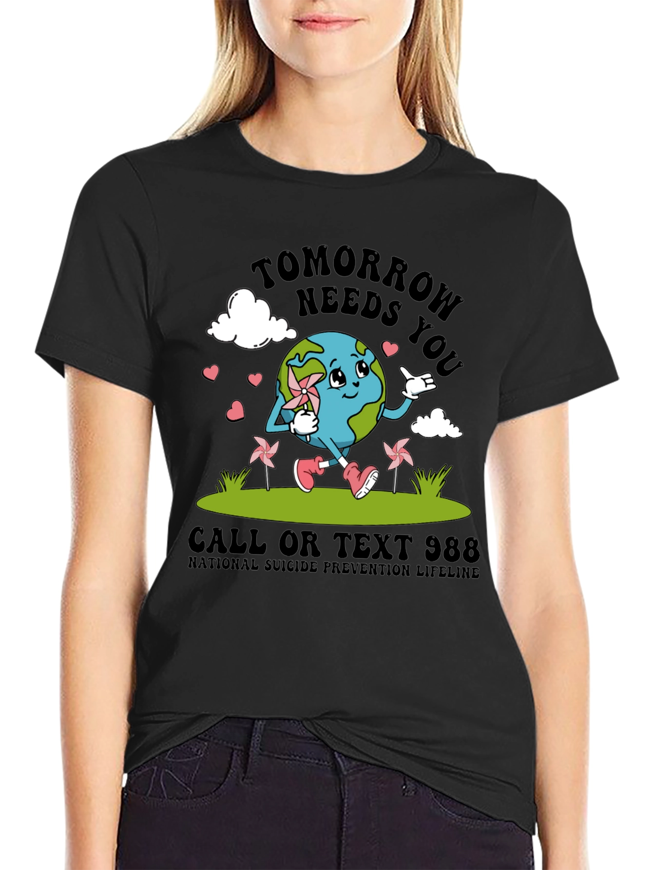 Tomorrow Needs You T-Shirt - Suicide Prevention