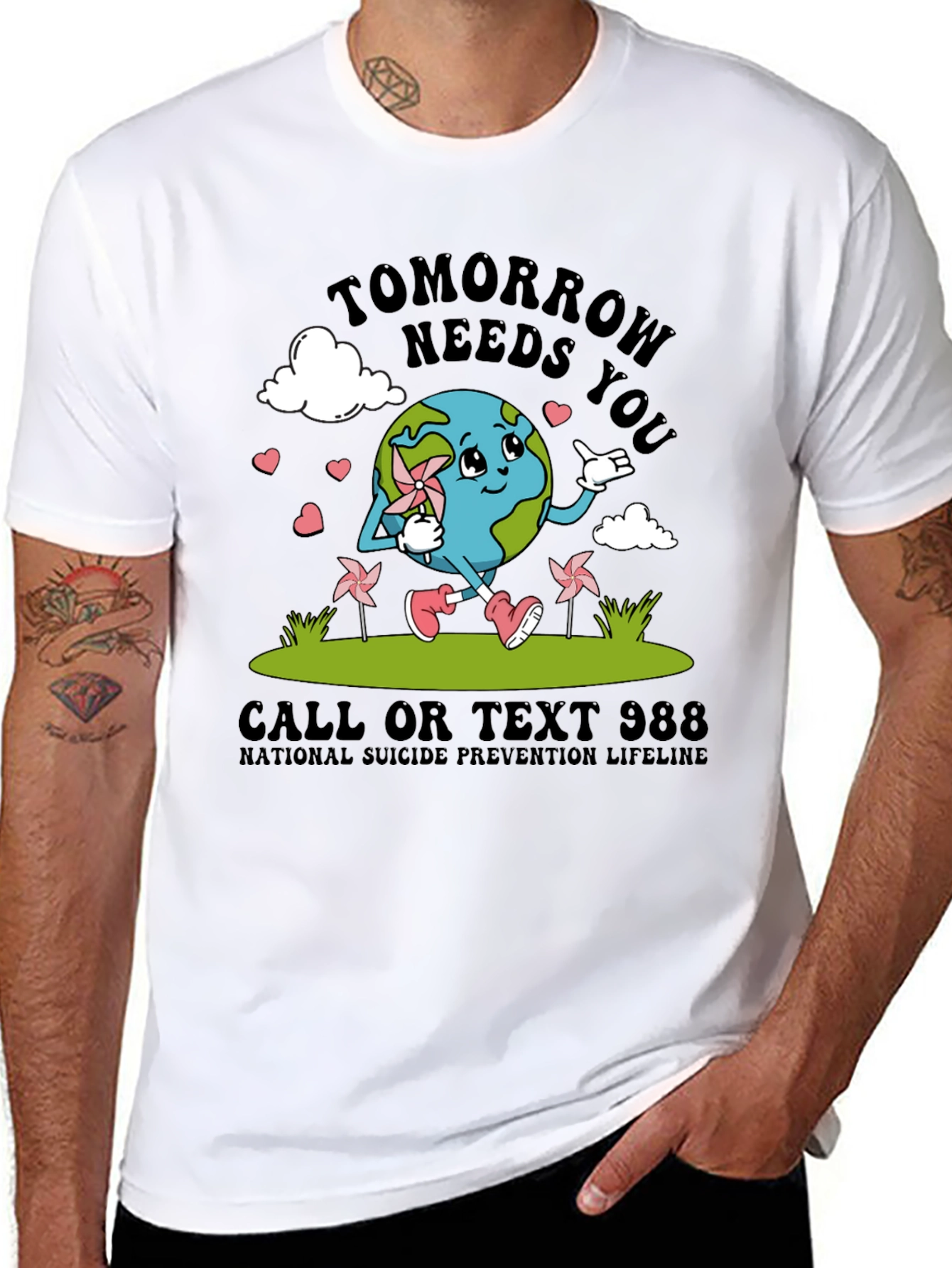 Tomorrow Needs You T-Shirt - Suicide Prevention