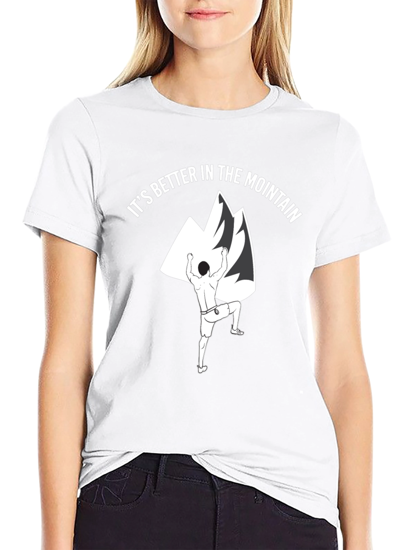 Mountain Climbing T-Shirt - Better in the Mountains