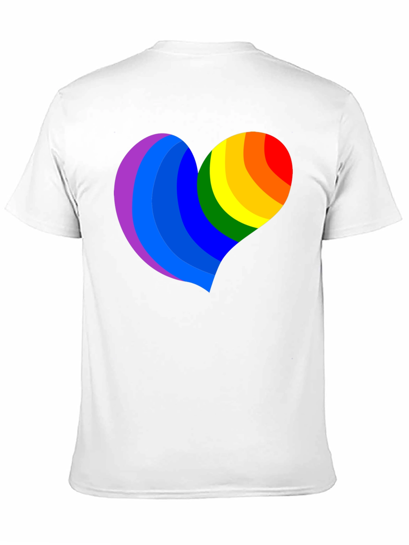 Rainbow Heart Pride T-Shirt