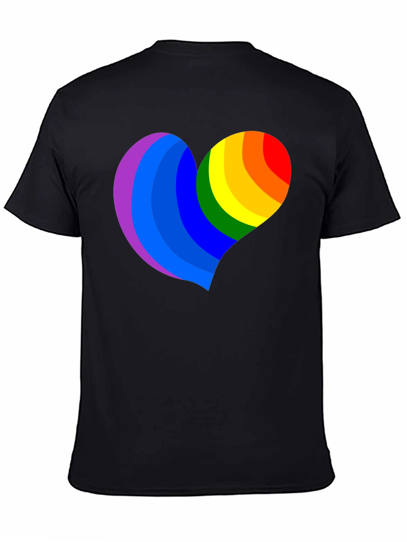Rainbow Heart Pride T-Shirt