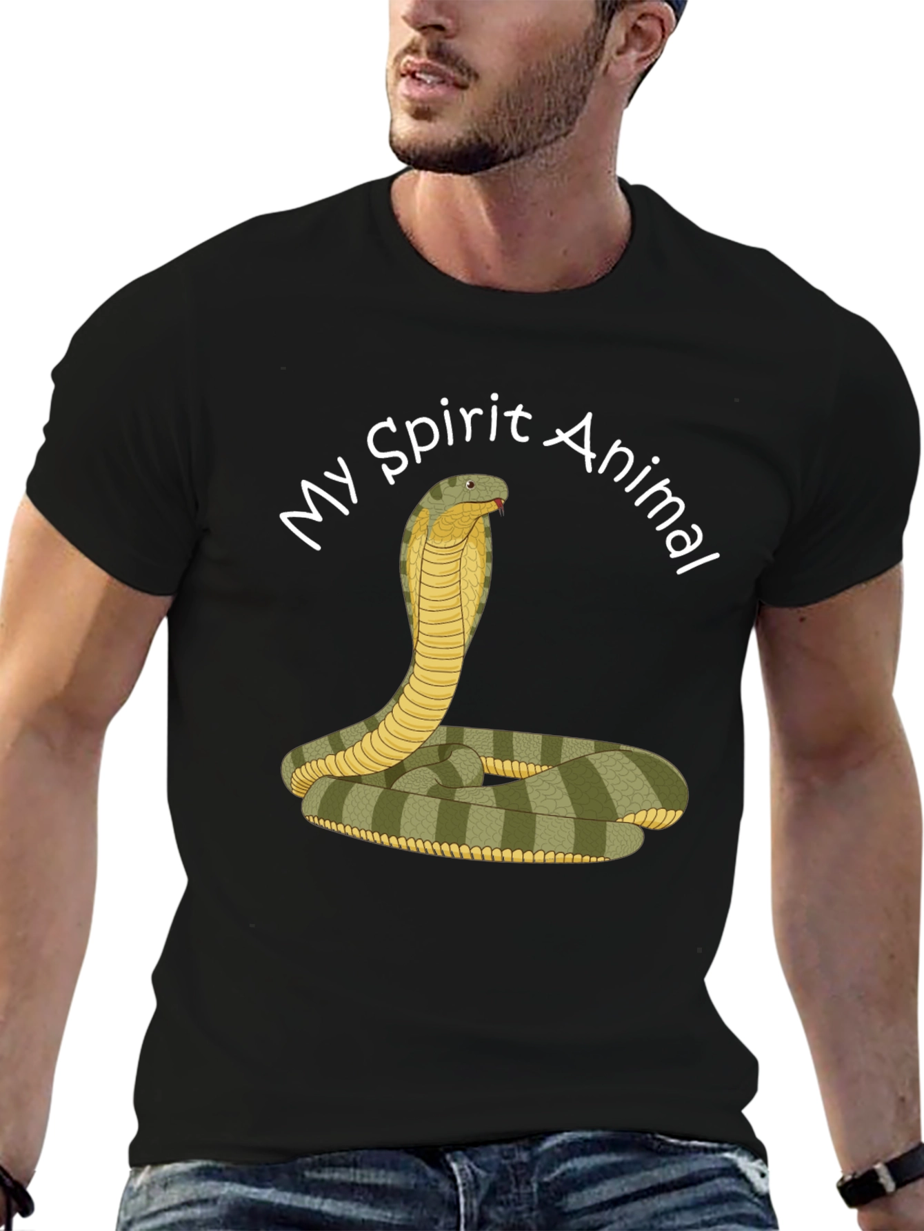 My Spirit Animal Snake Tee - Cobra Design