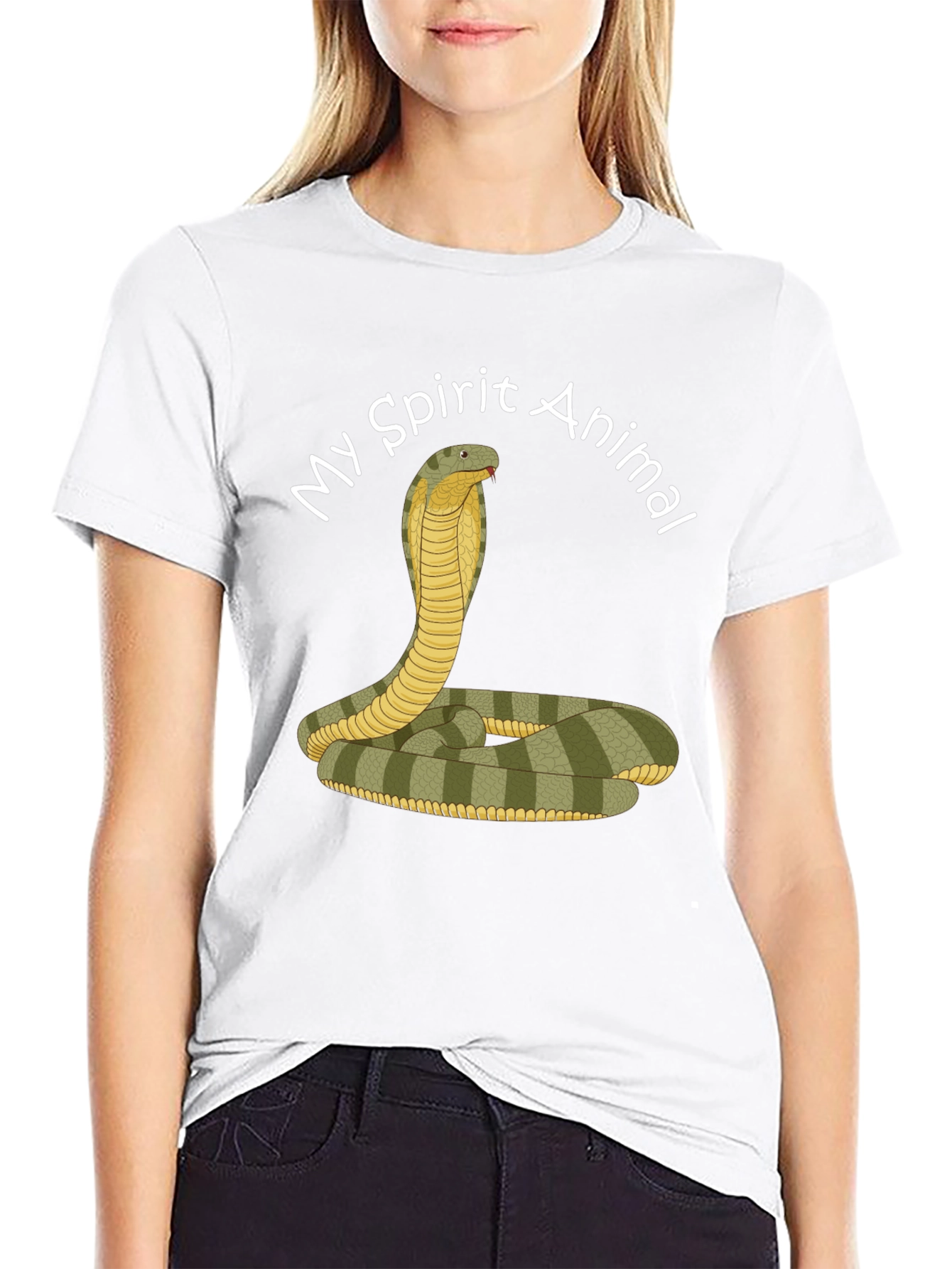 My Spirit Animal Snake Tee - Cobra Design