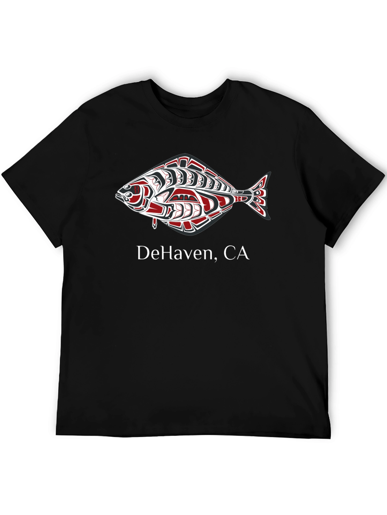 DeHaven CA Fish Graphic T-Shirt