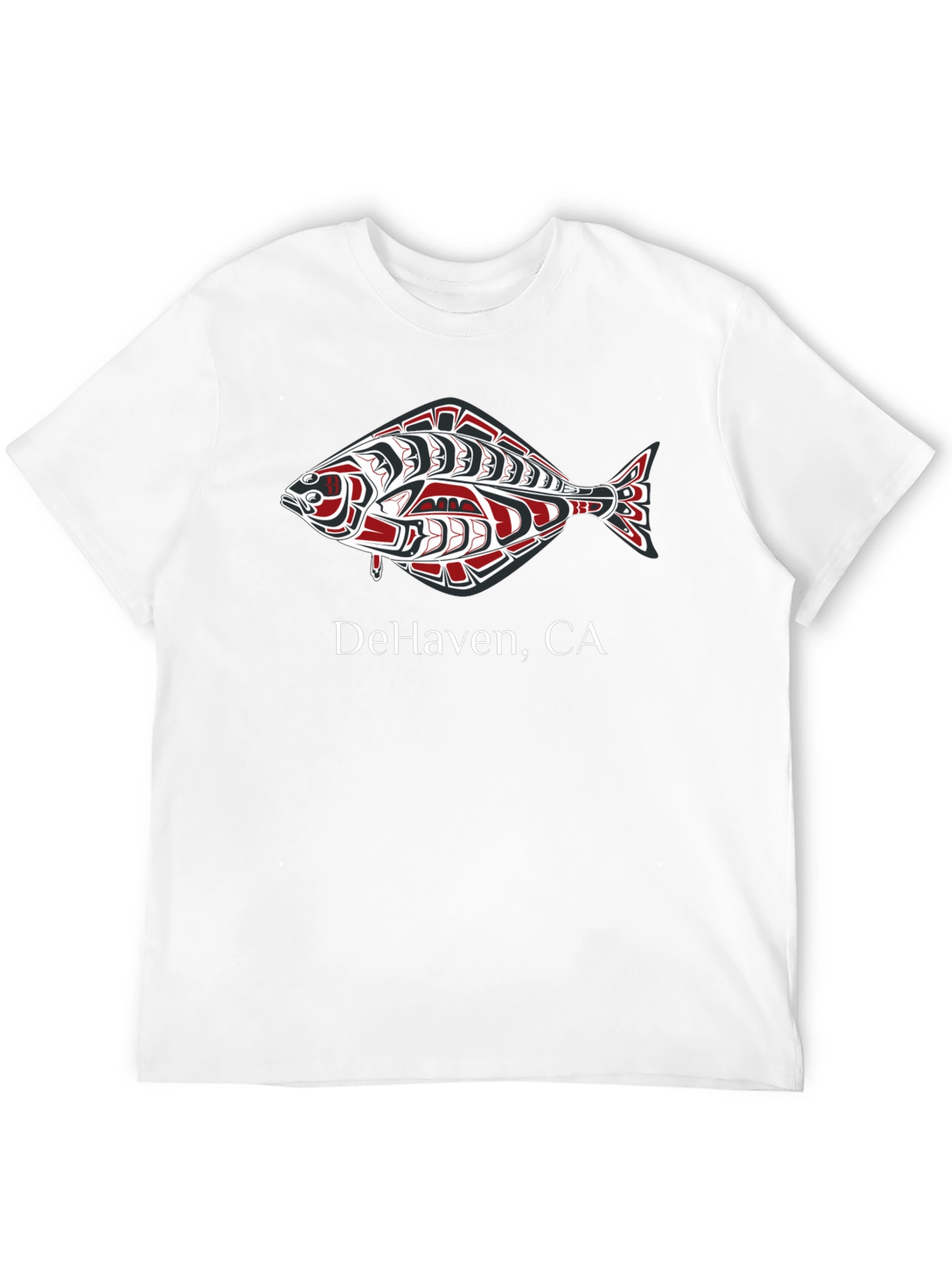 DeHaven CA Fish Graphic T-Shirt