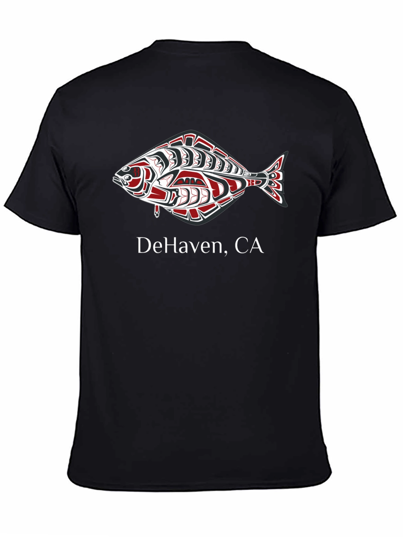 DeHaven CA Fish Graphic T-Shirt