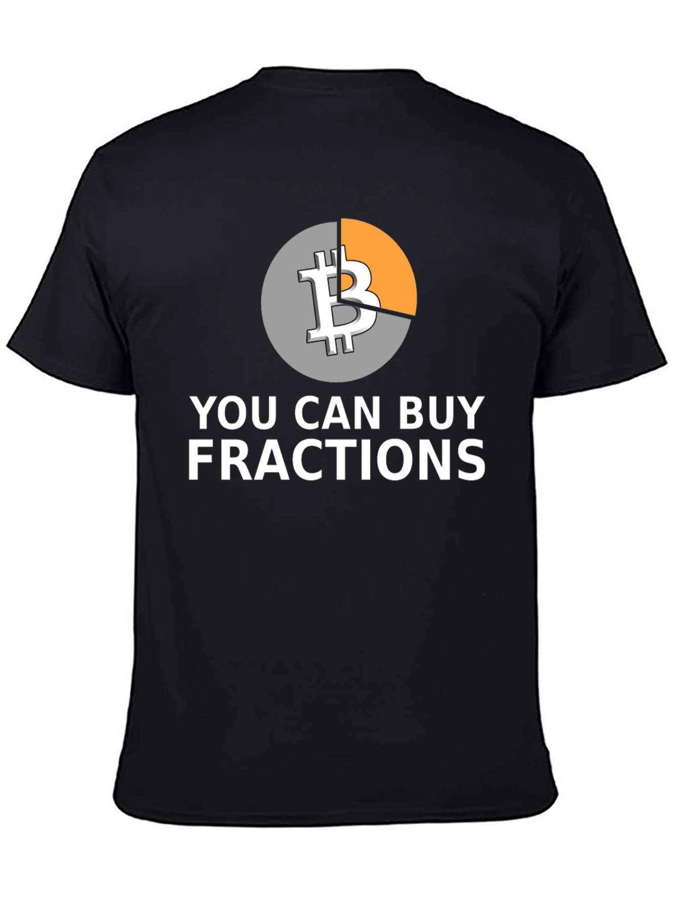 Bitcoin Fractions Graphic T-Shirt