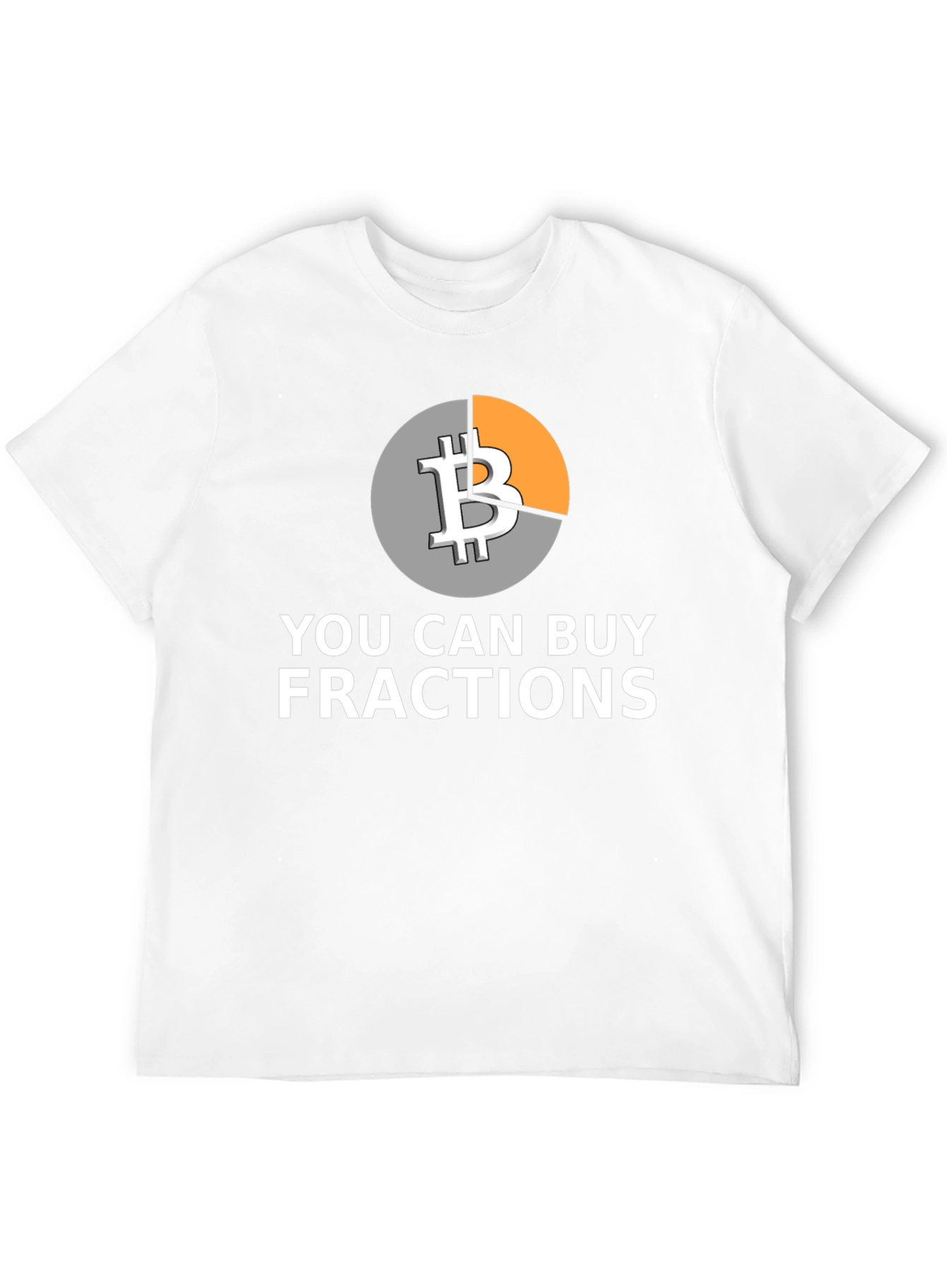Bitcoin Fractions Graphic T-Shirt