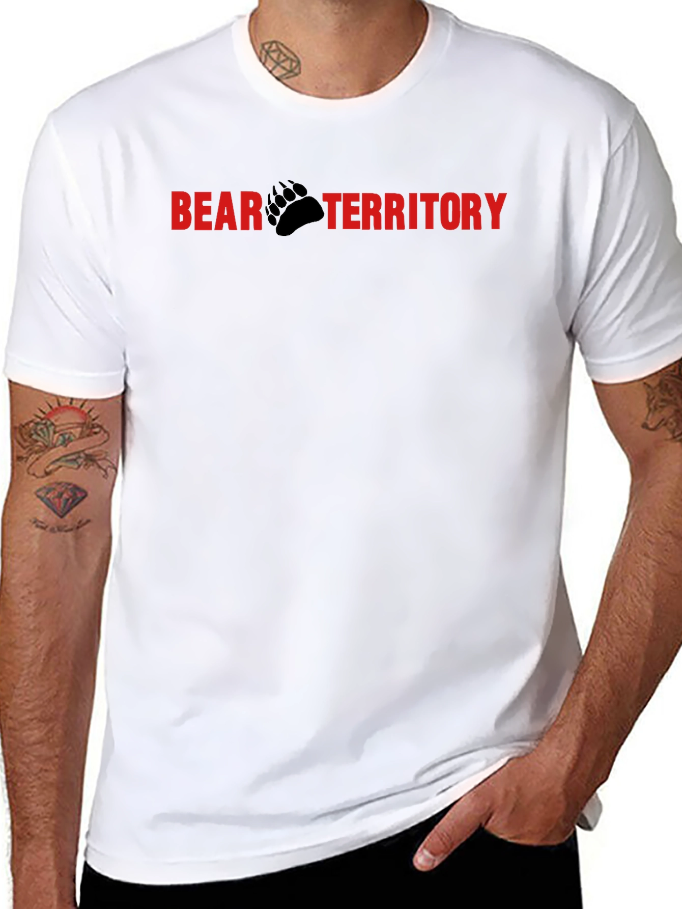 Bear Territory T-Shirt - Black