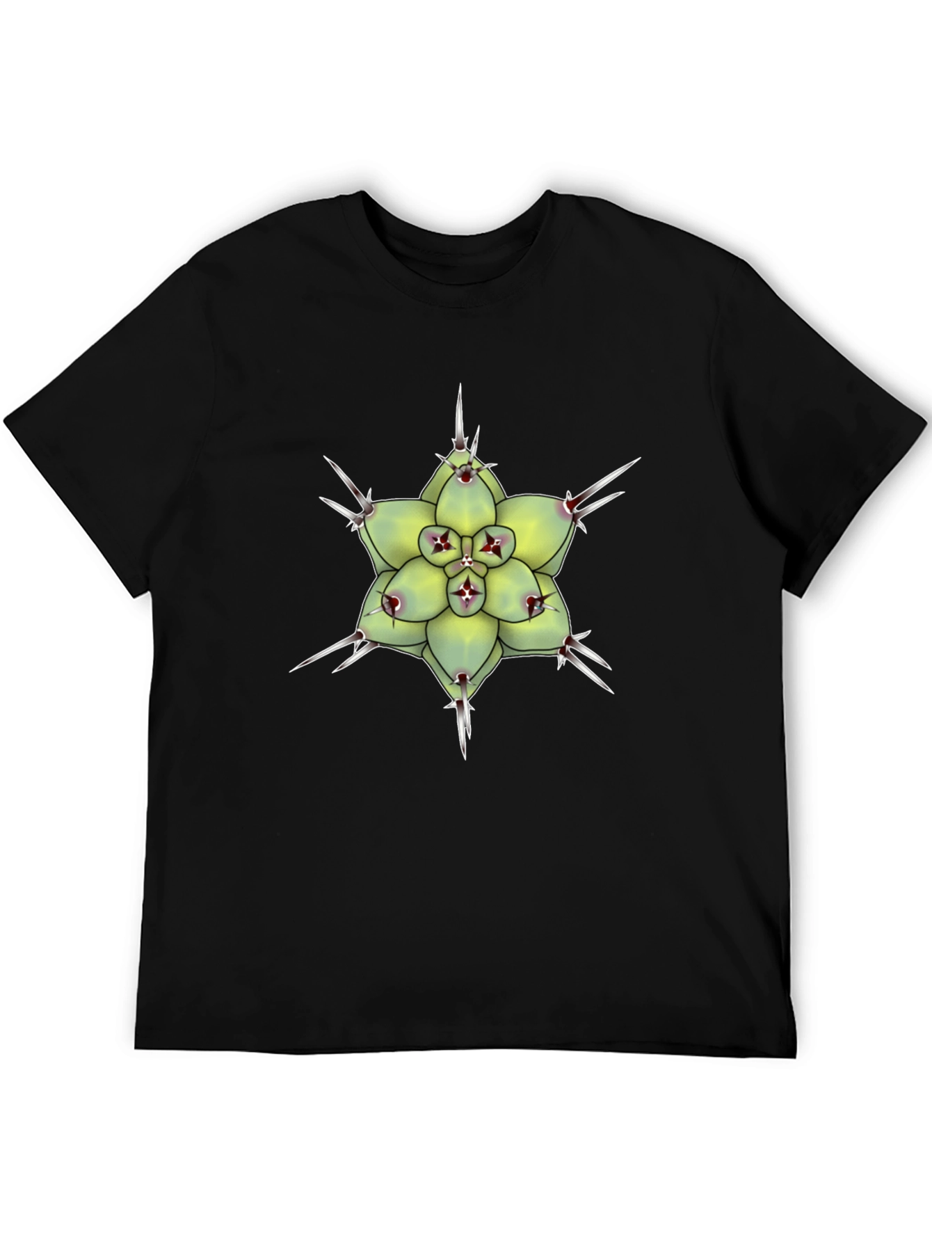 Cactus Flower Graphic Tee - Stylish & Unique Design