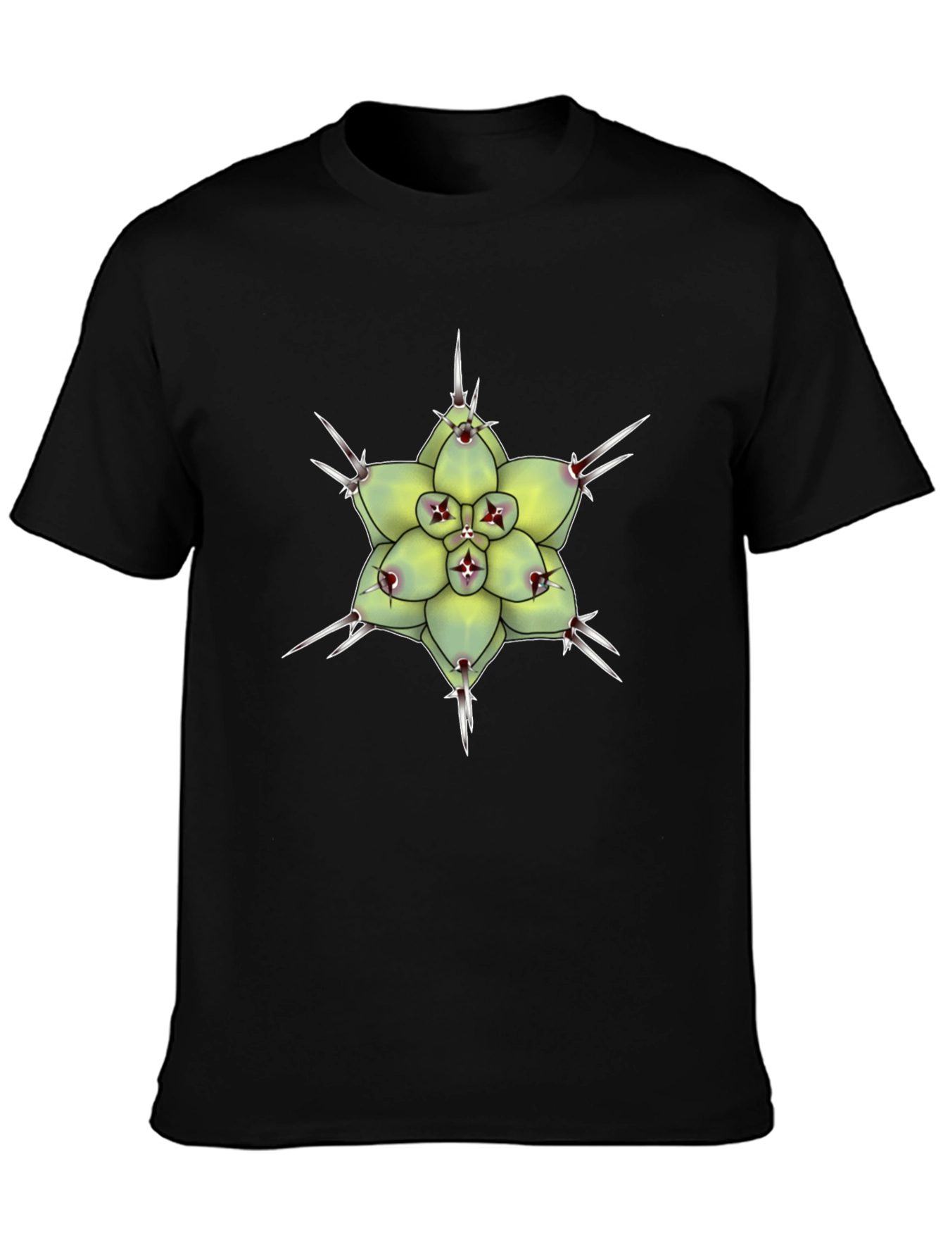 Cactus Flower Graphic Tee - Stylish & Unique Design