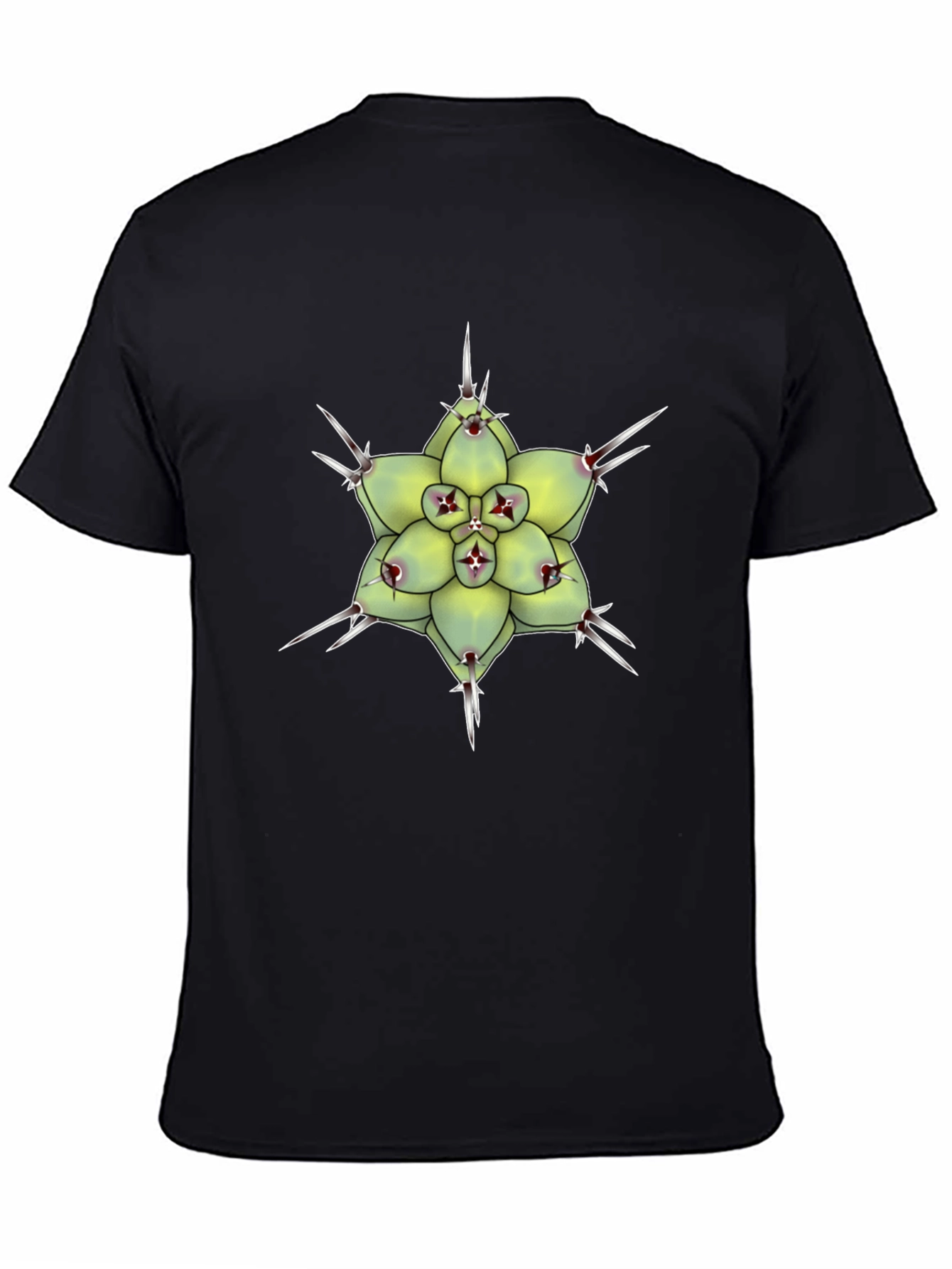 Cactus Flower Graphic Tee - Stylish & Unique Design
