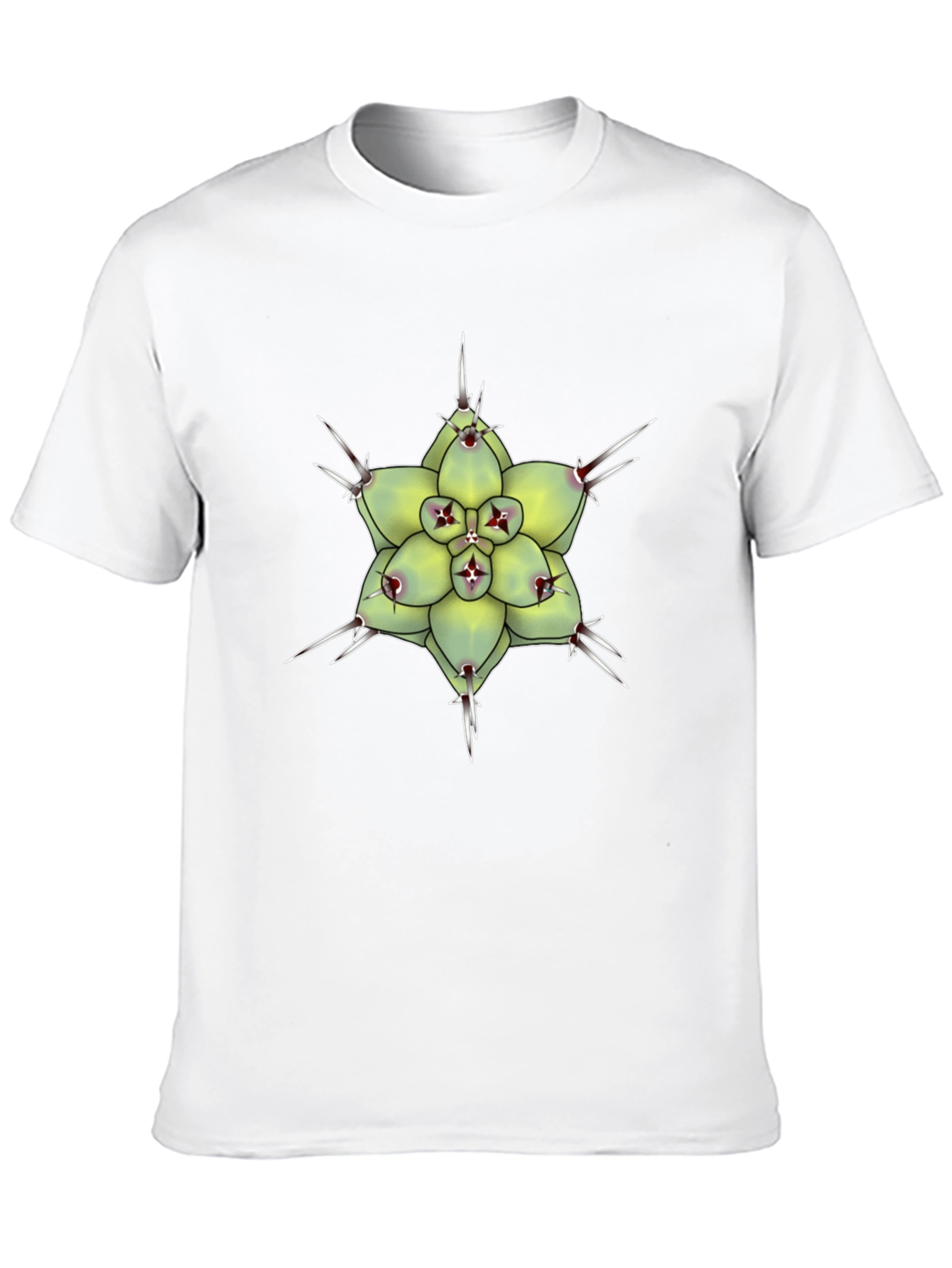 Cactus Flower Graphic Tee - Stylish & Unique Design