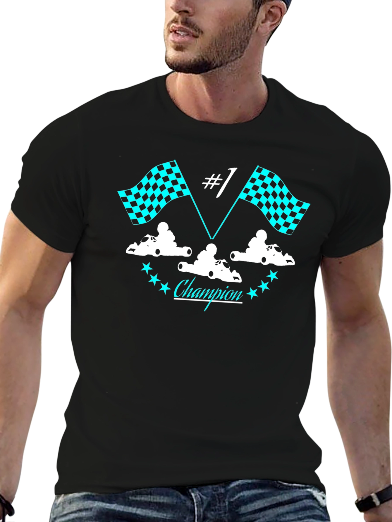 Champion #1 Racing Kart T-Shirt