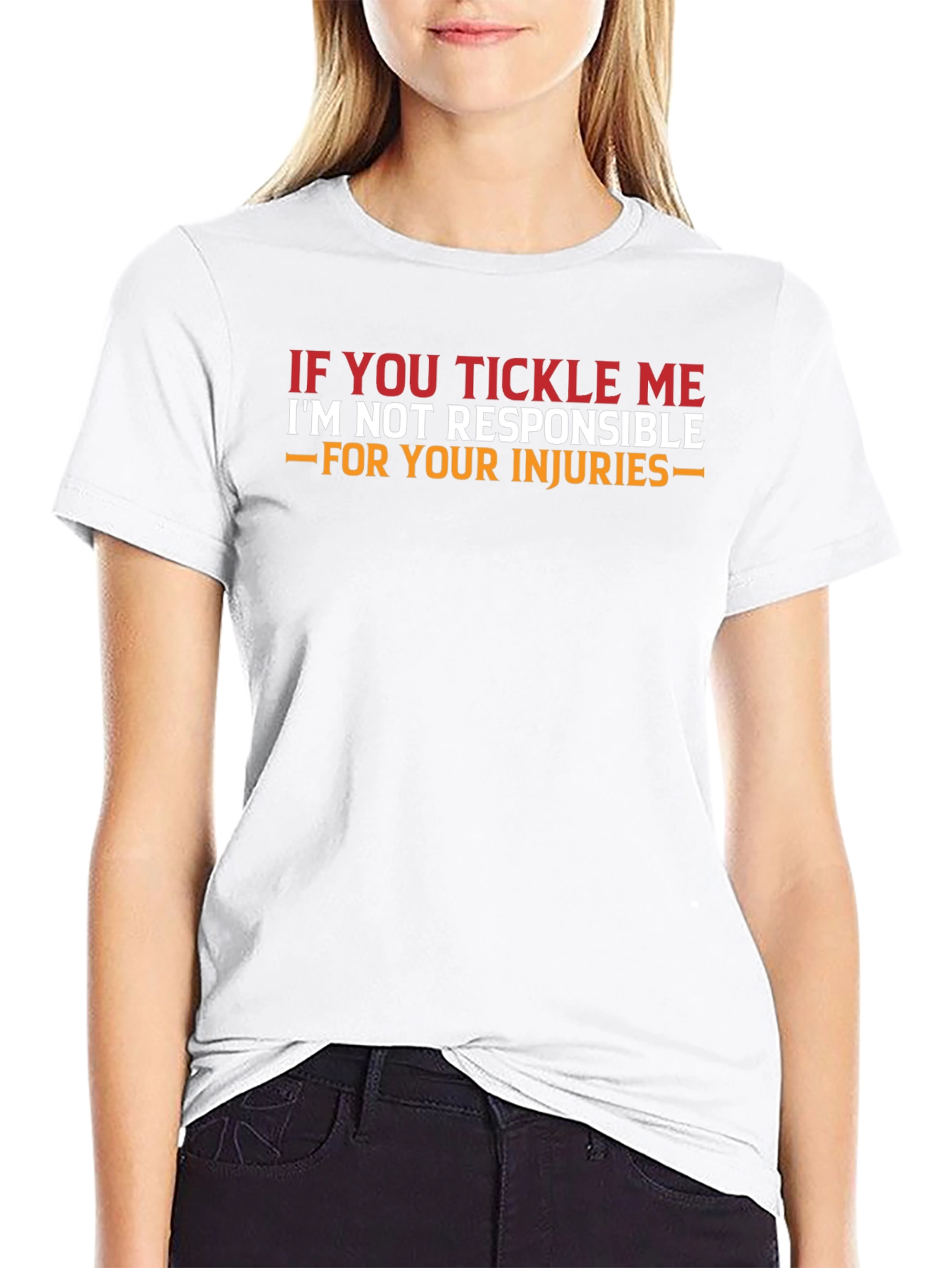 Tickle Me T-Shirt - Funny Warning Tee