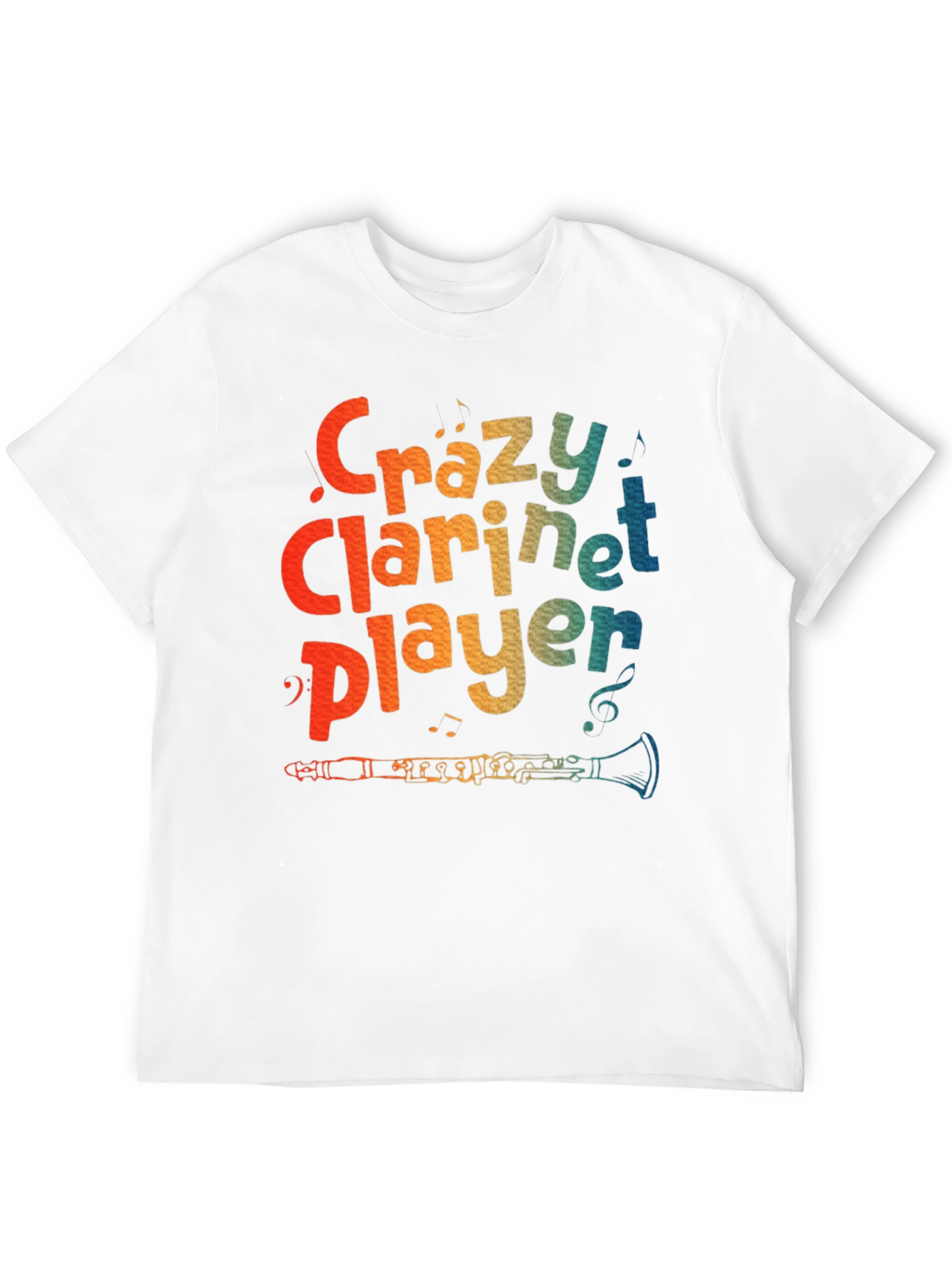 Crazy Clarinet Player T-Shirt - Music Lover Tee