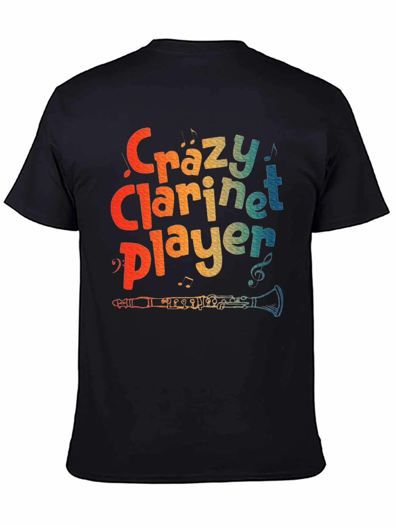 Crazy Clarinet Player T-Shirt - Music Lover Tee