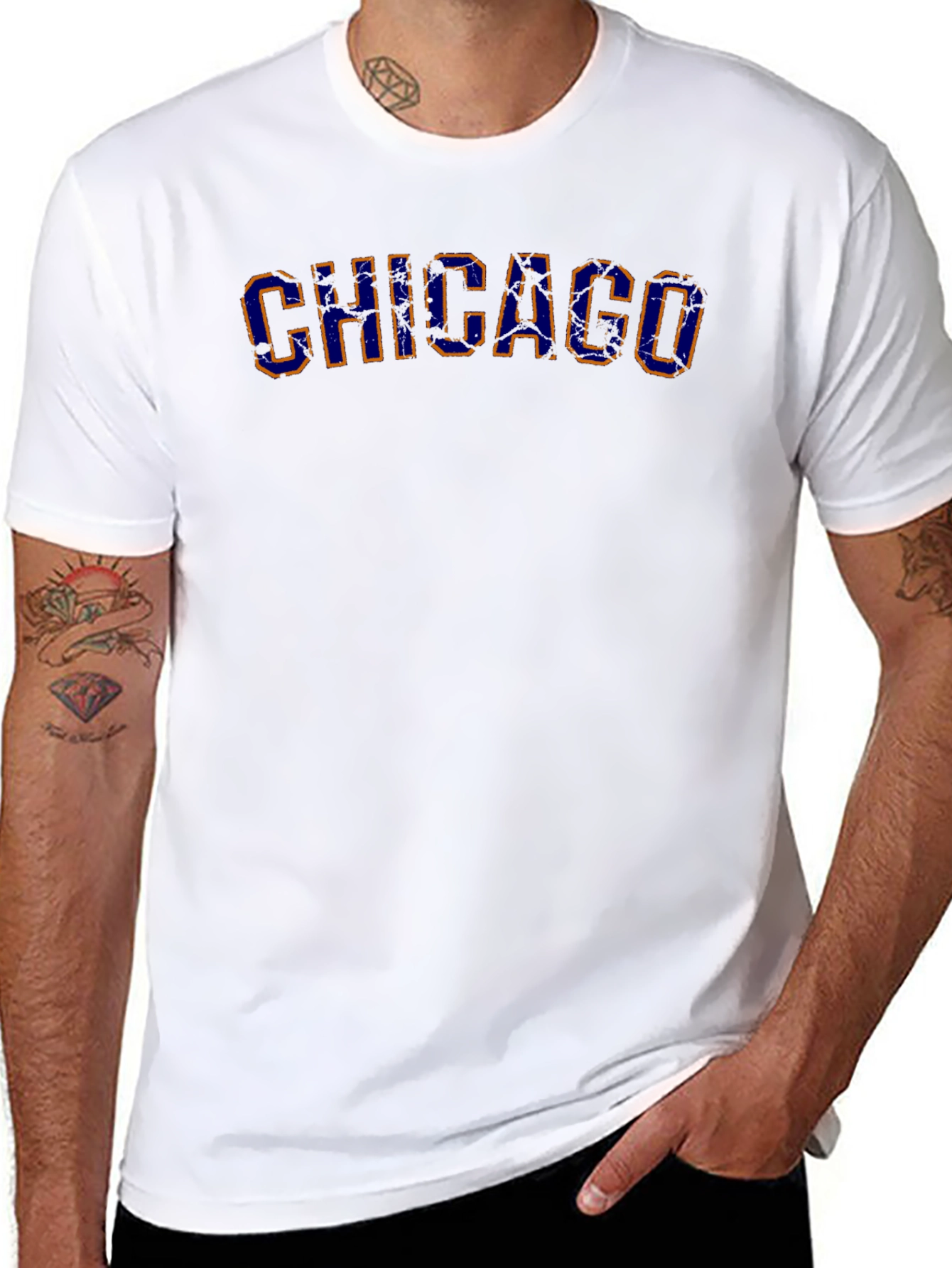 Chicago Graphic Tee - Black T-Shirt