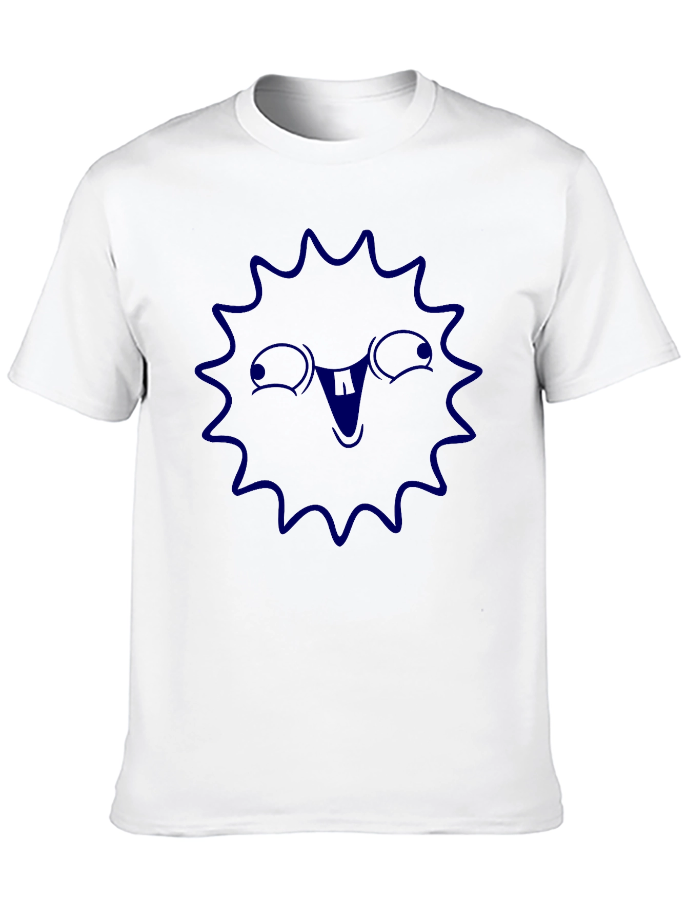 Cartoon Sun Graphic T-Shirt