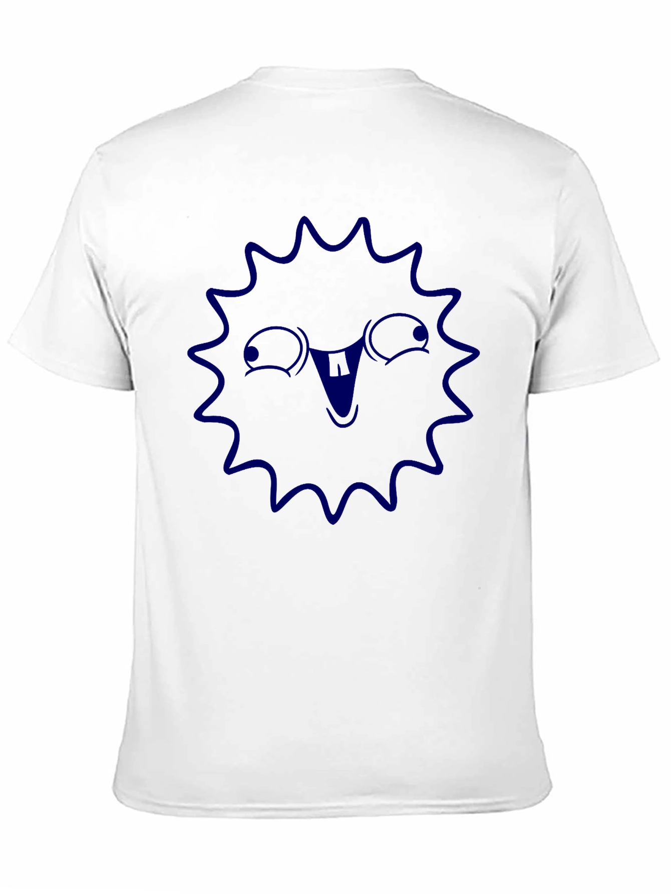 Cartoon Sun Graphic T-Shirt