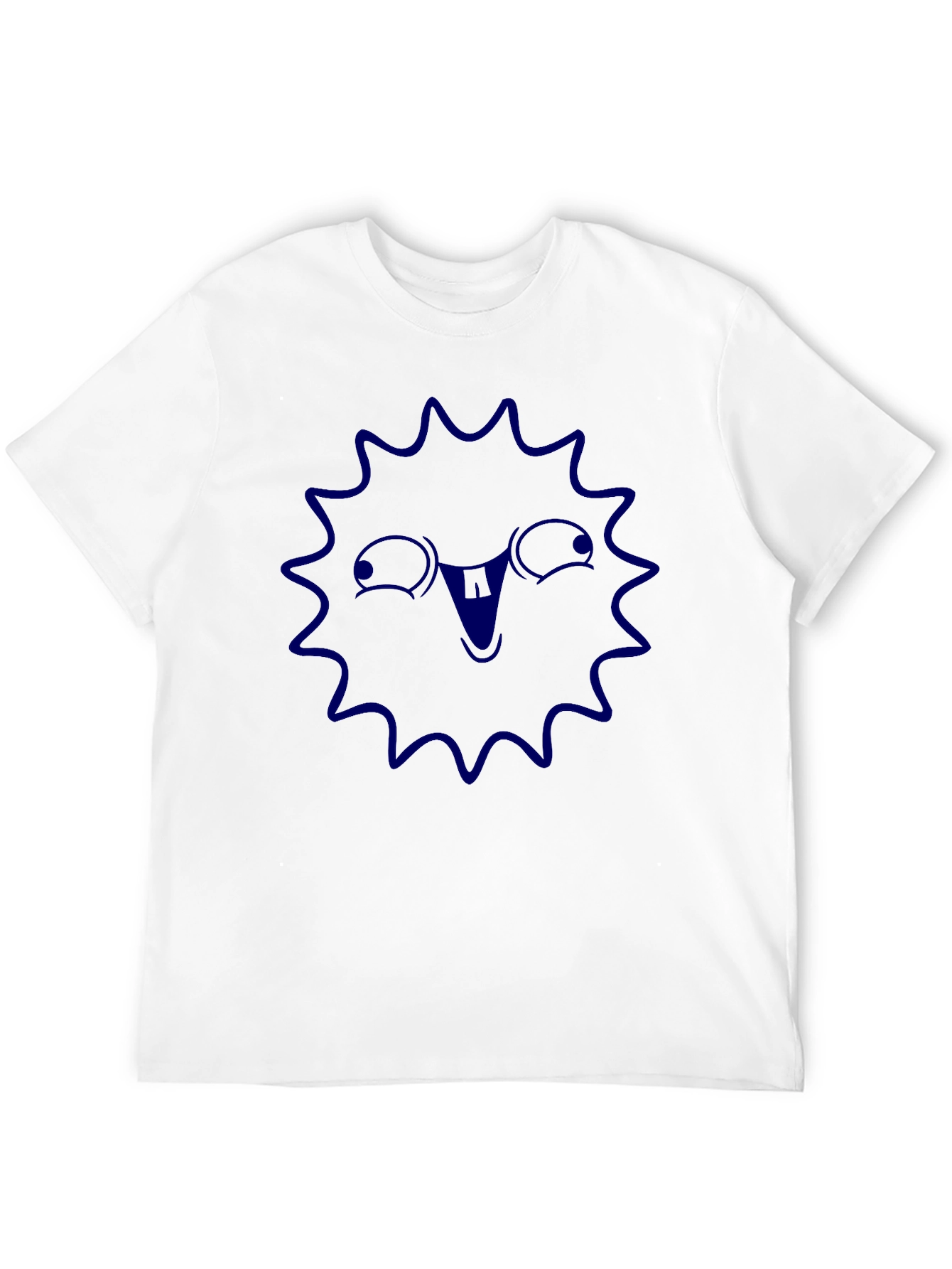 Cartoon Sun Graphic T-Shirt