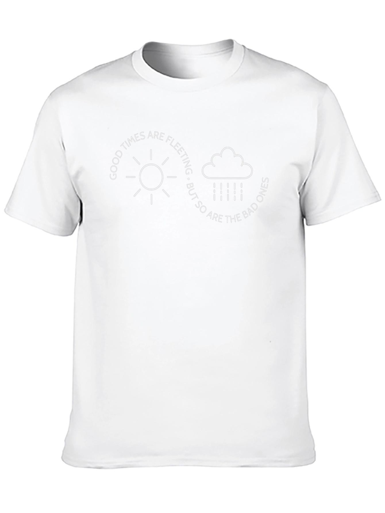 Fleeting Times Graphic Tee - Unisex Comfort