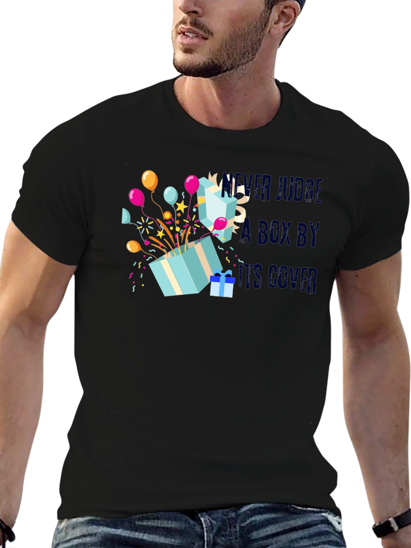 Never Judge A Box By Its Cover T-Shirt