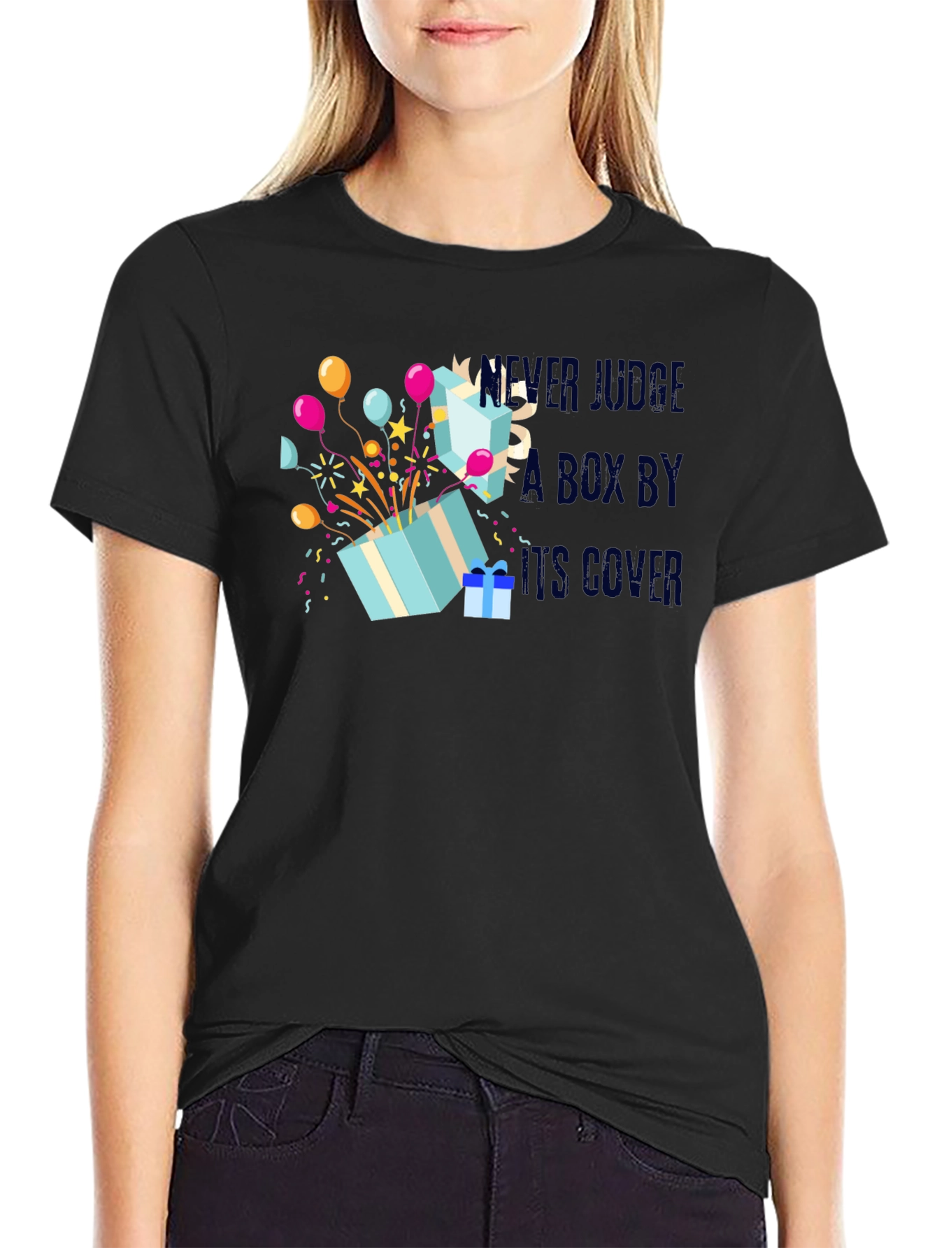 Never Judge A Box By Its Cover T-Shirt