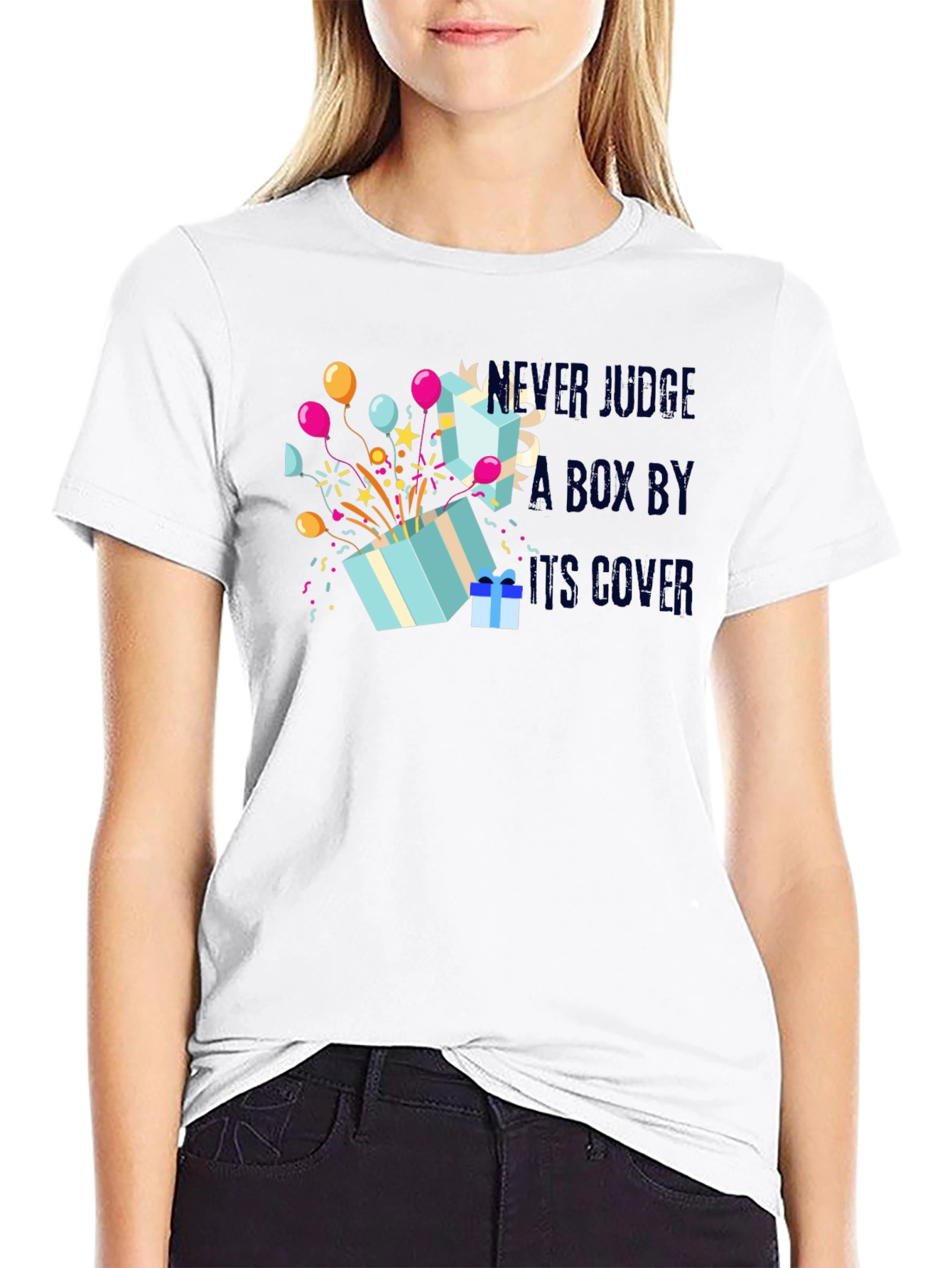 Never Judge A Box By Its Cover T-Shirt