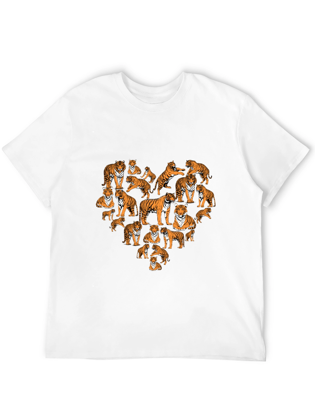 Tiger Heart Graphic Tee