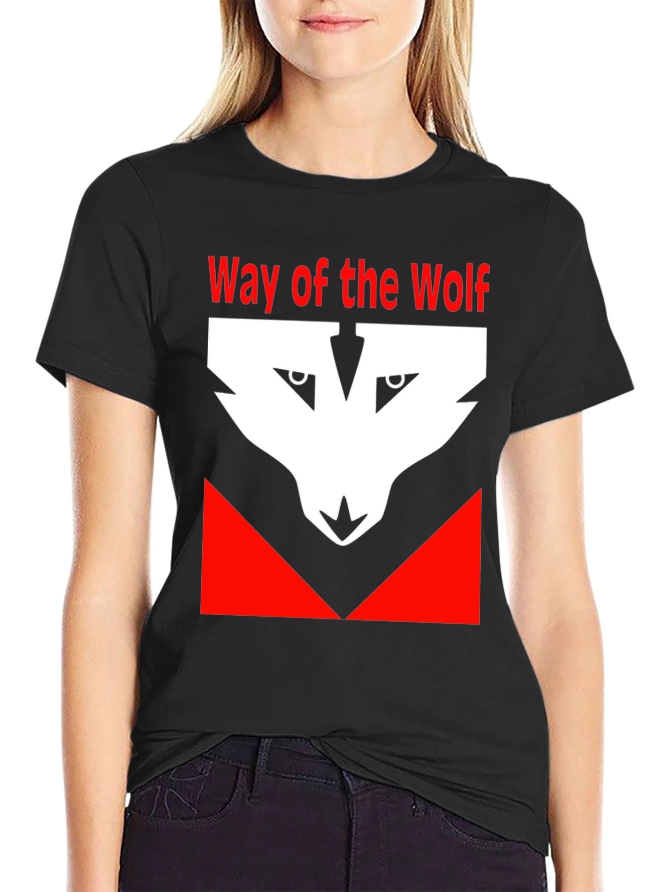 Way of the Wolf Graphic Tee - Black