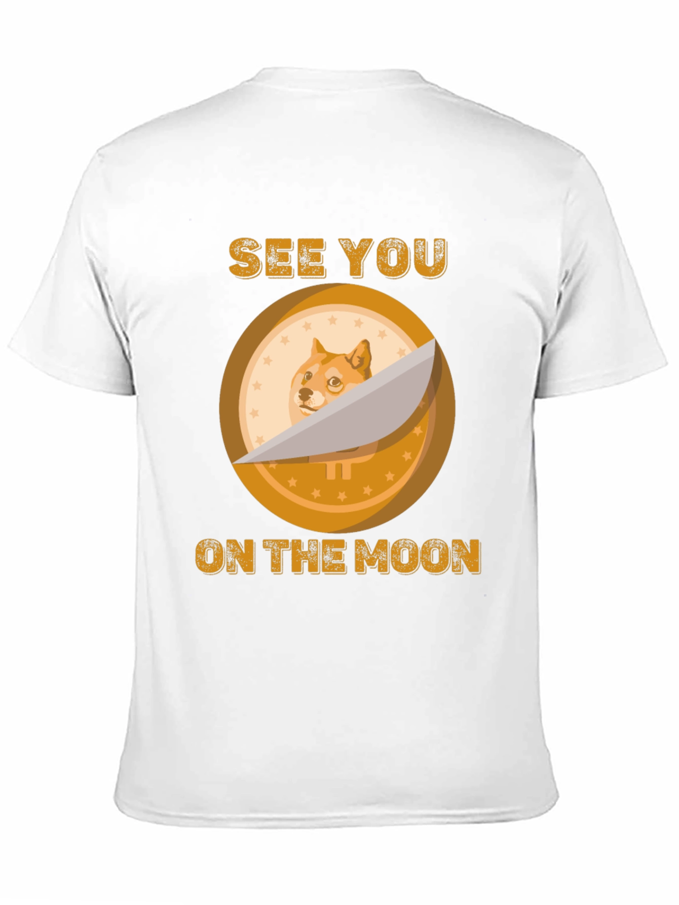 DogeCoin Moon T-Shirt Crypto Meme Tee